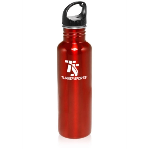 Stainless steel 26 oz. sports bottle, BPA free inside and out,... from ASI 39552 BEL Promo