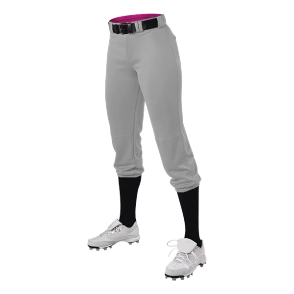 Girls Belted Speed Premium Fastpitch Pant... from ASI 84358 S&S Activewear