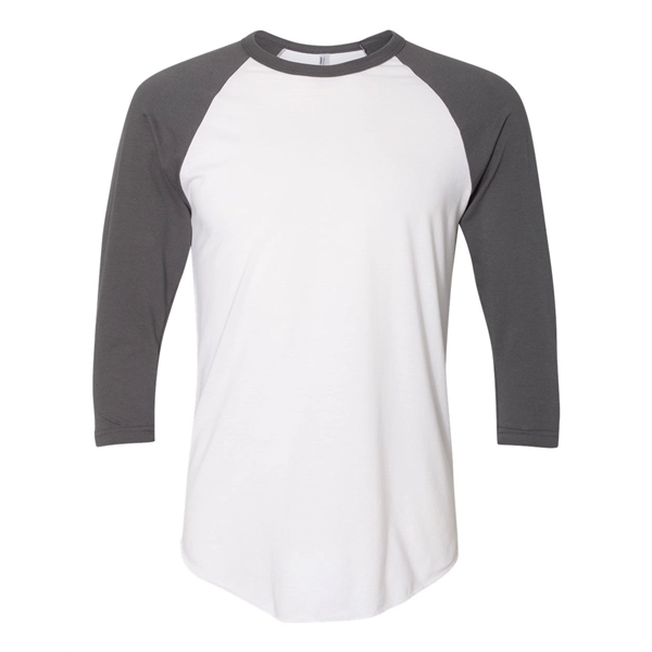 American Apparel 50/50 Raglan Three-Quarter Sleeve Tee... from ASI 84358 S&S Activewear