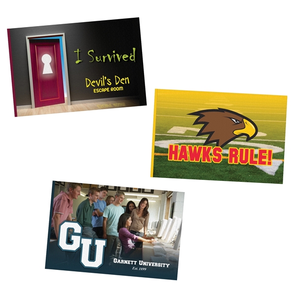 24" x 36" Rectangle Shaped Felt Banner... from ASI 80228 Quinn