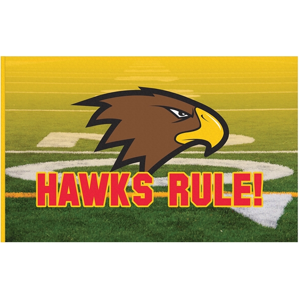 30" x 48" Rectangle Shaped Felt Banner... from ASI 80228 Quinn