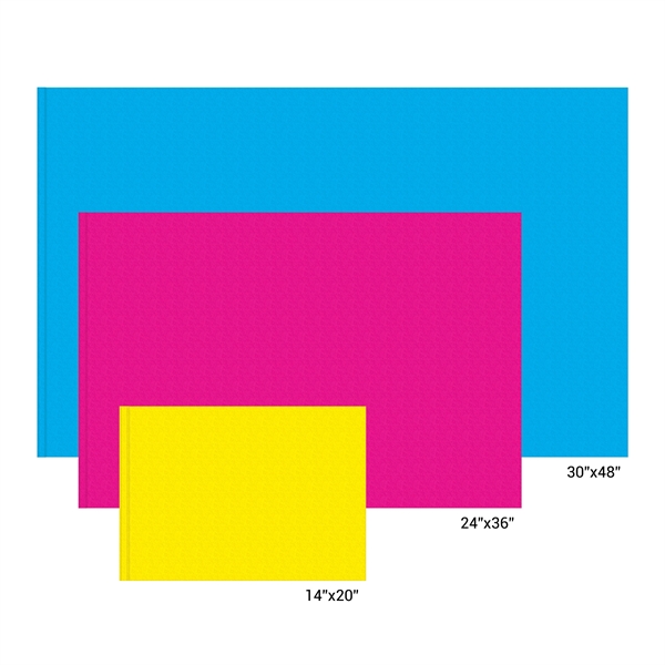 30" x 48" Rectangle Shaped Felt Banner... from ASI 80228 Quinn