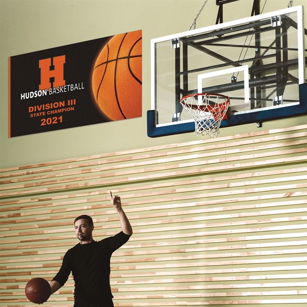 30" x 48" Rectangle Shaped Felt Banner... from ASI 80228 Quinn