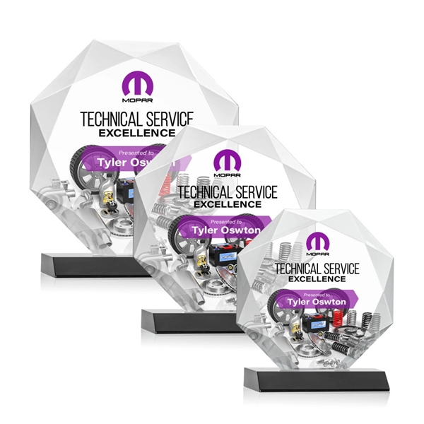 Starfire Octagon award refracts light through all of its facets. Let... from ASI 84592 St Regis Group / St Regis