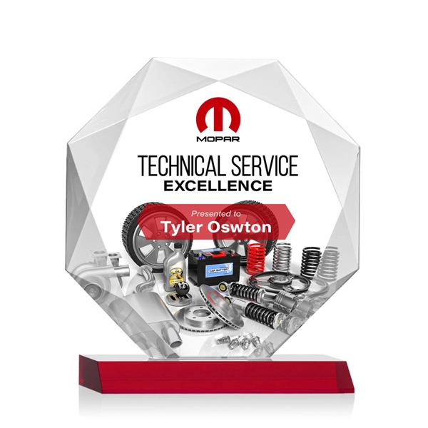 Starfire Octagon award refracts light through all of its facets. Let... from ASI 84592 St Regis Group / St Regis