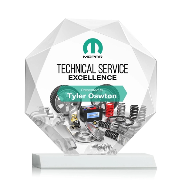 Starfire Octagon award refracts light through all of its facets. Let... from ASI 84592 St Regis Group / St Regis