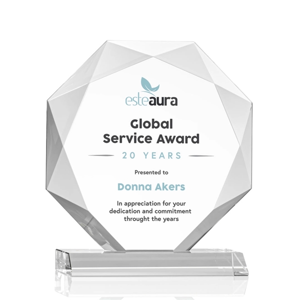 Starfire Octagon award refracts light through all of its facets. Let... from ASI 84592 St Regis Group / St Regis