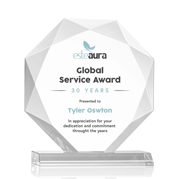 Starfire Octagon award refracts light through all of its facets. Let... from ASI 84592 St Regis Group / St Regis