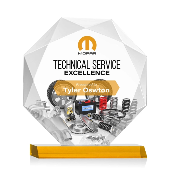 Starfire Octagon award refracts light through all of its facets. Let... from ASI 84592 St Regis Group / St Regis