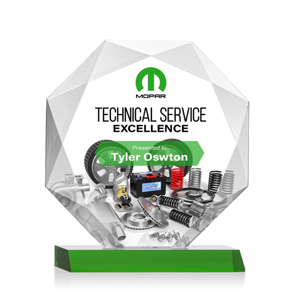 Starfire Octagon award refracts light through all of its facets. Let... from ASI 84592 St Regis Group / St Regis