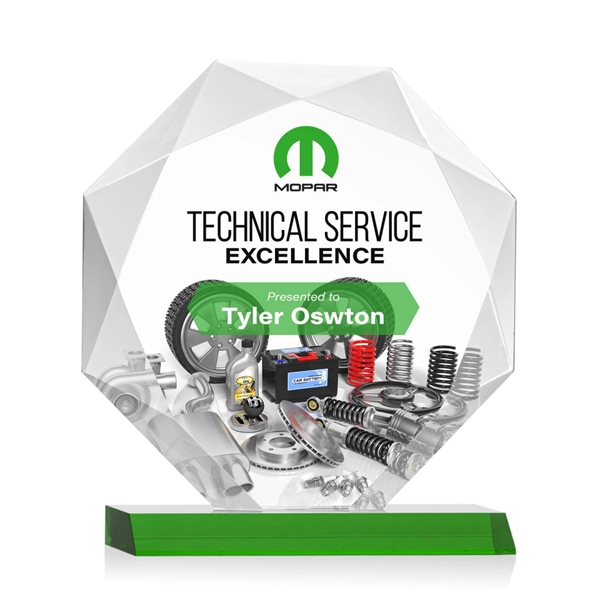 Starfire Octagon award refracts light through all of its facets. Let... from ASI 84592 St Regis Group / St Regis