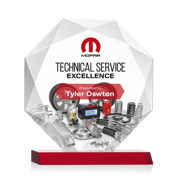 Starfire Octagon award refracts light through all of its facets. Let... from ASI 84592 St Regis Group / St Regis