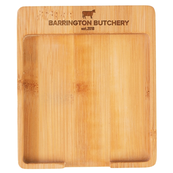 Bamboo sticky note holder.... from ASI 91565 Totally Bamboo