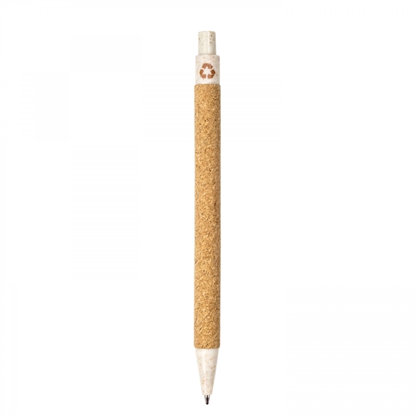 The barrel of this eco-friendly Cork ballpoint pen is made from... from ASI 88660 Spector & Co.