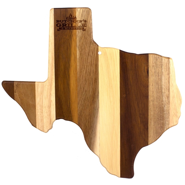 Texas State shaped cutting boards are the perfect promotional gift for... from ASI 91565 Totally Bamboo