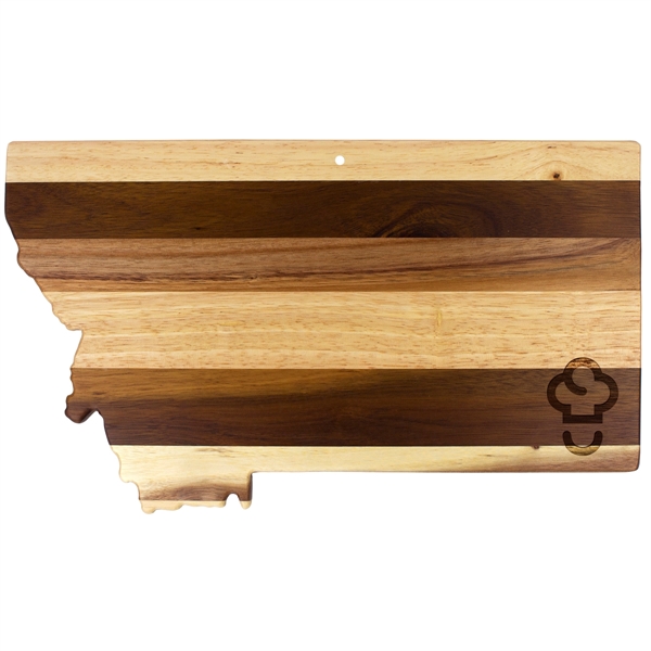 Montana State shaped cutting boards are the perfect promotional gift for... from ASI 91565 Totally Bamboo