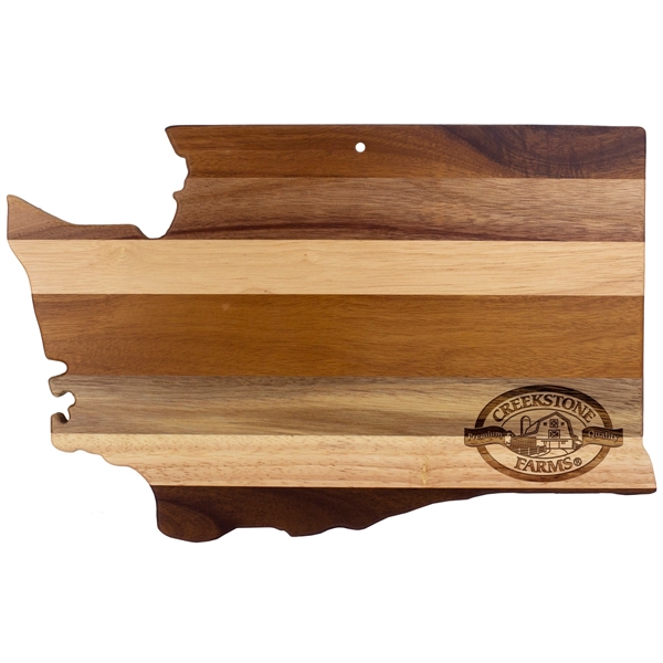 Washington State shaped cutting boards are the perfect promotional gift for... from ASI 91565 Totally Bamboo