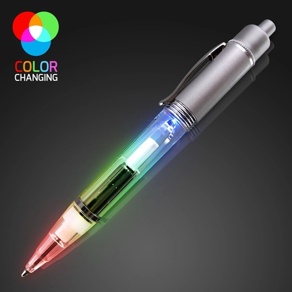 Blank or Imprinted. Rainbow pen with black ink.... from ASI 34194 ALightPromos / Alight Promotional Products