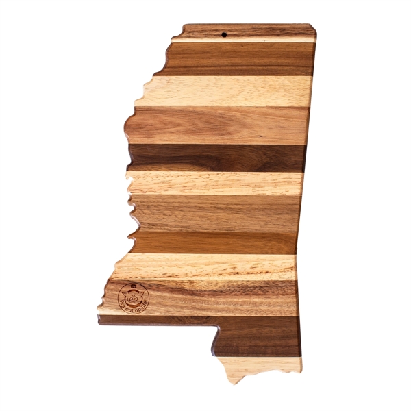 Mississippi State shaped cutting boards are the perfect promotional gift for... from ASI 91565 Totally Bamboo