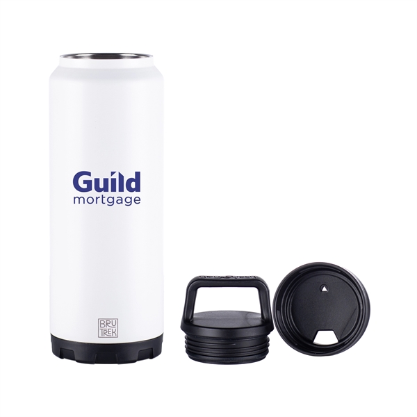 BruTrek® BruTrekker® Stainless Steel Travel Bottler features double wall insulated technology... from ASI 72657 Active Life Promo / Active Life Ingrain