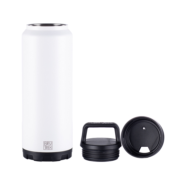 BruTrek® BruTrekker® Stainless Steel Travel Bottler features double wall insulated technology... from ASI 72657 Active Life Promo / Active Life Ingrain