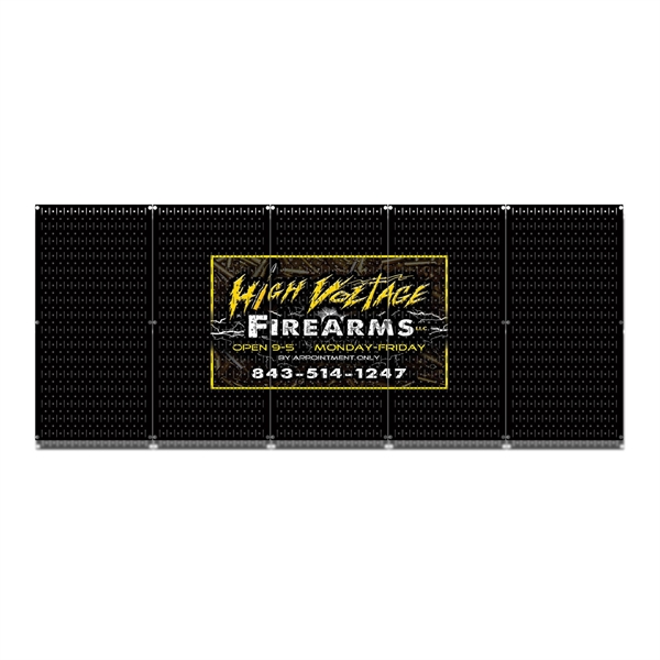 32" x 80" pegboard with five panels.... from ASI 50120 Dixie Seal & Stamp Co Inc / Dixiline