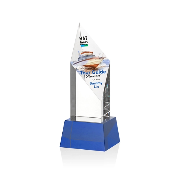 Vertex VividPrint™ Award on Base - Blue... from ASI 84592 St Regis Group / St Regis