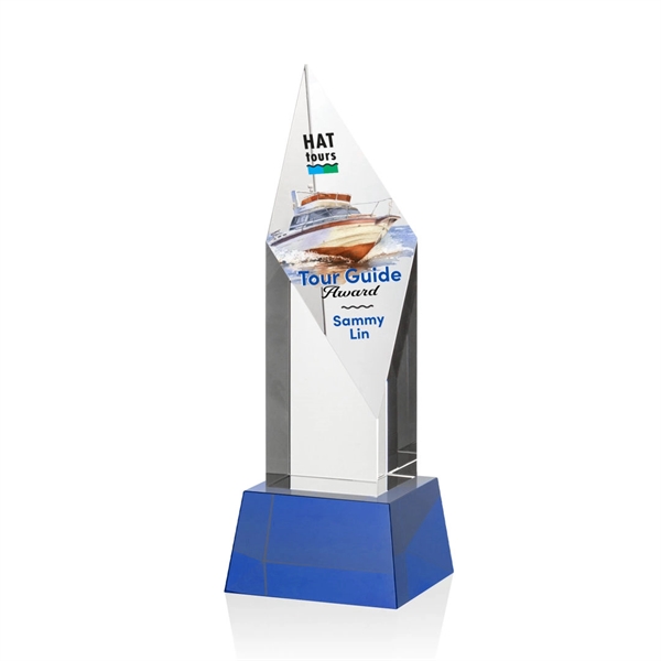 Vertex VividPrint™ Award on Base - Blue... from ASI 84592 St Regis Group / St Regis