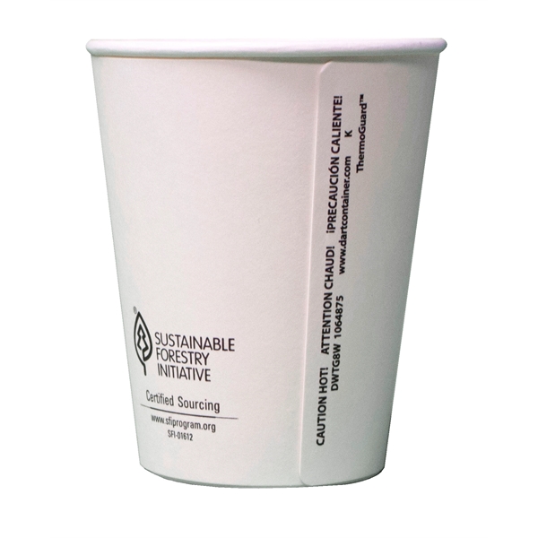 8 ounce insulated recyclable paper cup. Made in the USA.... from ASI 91880 Tranter Graphics Inc