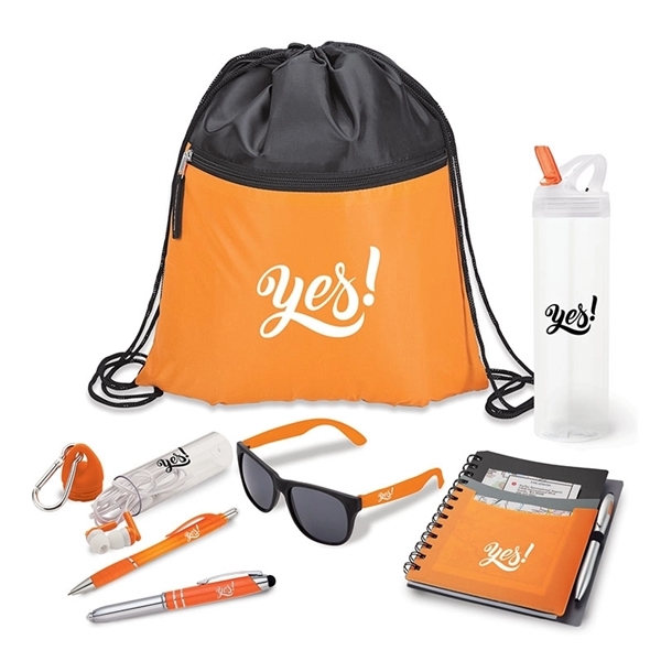 7-piece Yes kit in drawstring sports bag.... from ASI 67866 Logomark/Valumark