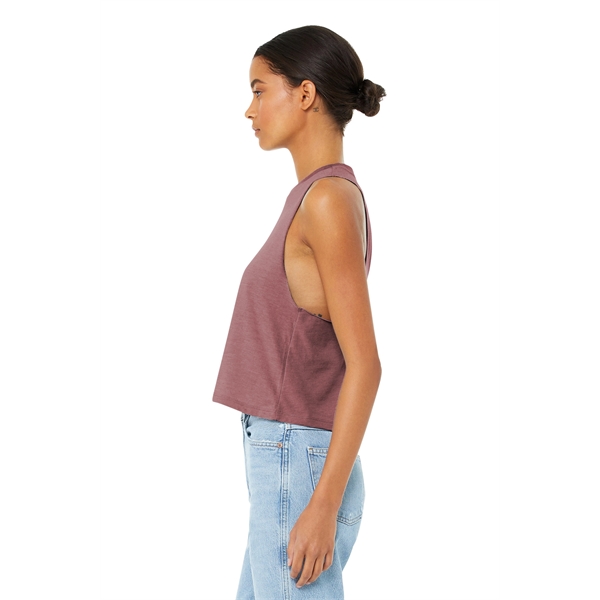 BELLA+CANVAS Women's Racerback Cropped Tank.... from ASI 84863 SanMar