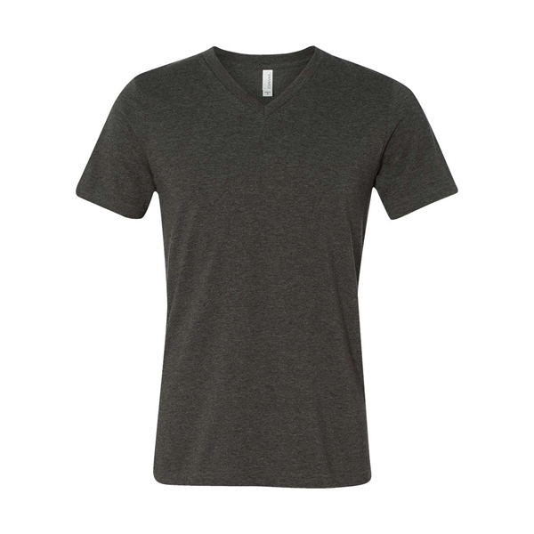 BELLA + CANVAS Unisex Heather CVC V-Neck Tee... from ASI 84358 S&S Activewear