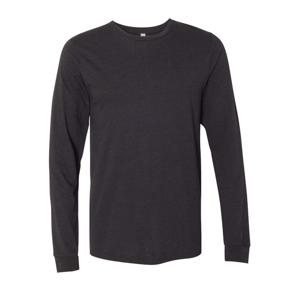 BELLA + CANVAS Unisex Heather CVC Long Sleeve Tee... from ASI 84358 S&S Activewear