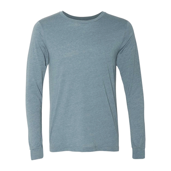 BELLA + CANVAS Unisex Heather CVC Long Sleeve Tee... from ASI 84358 S&S Activewear