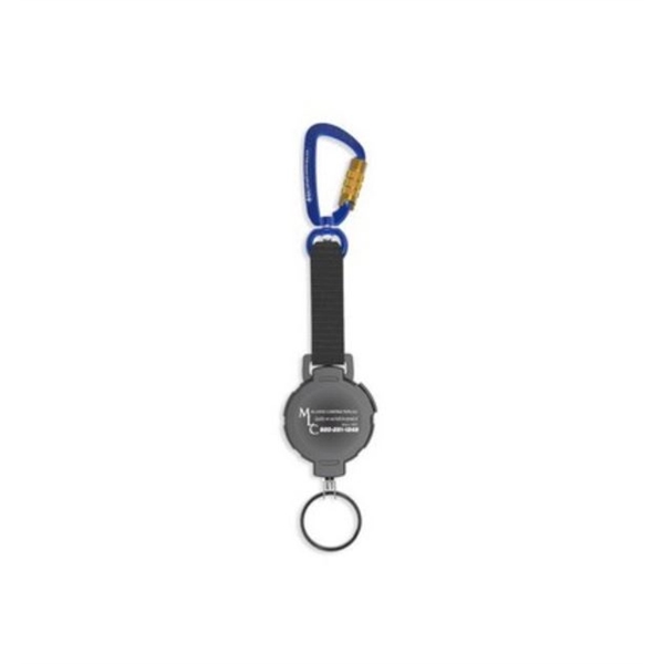 Toolmate retractable carabiner tool tether w/ 1 lb. tool drop capacity,... from ASI 64635 KEY-BAK Promotional Products