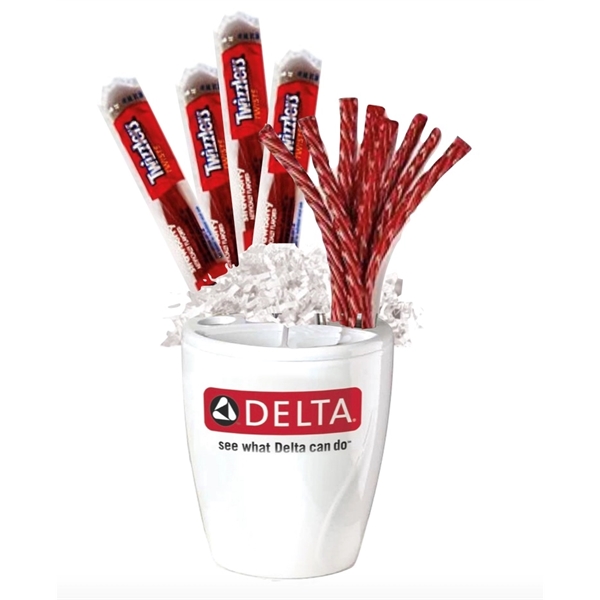 Cocoa & Chocolate packaged with wood tone tumbler... from ASI 89971 Stuff A Mug