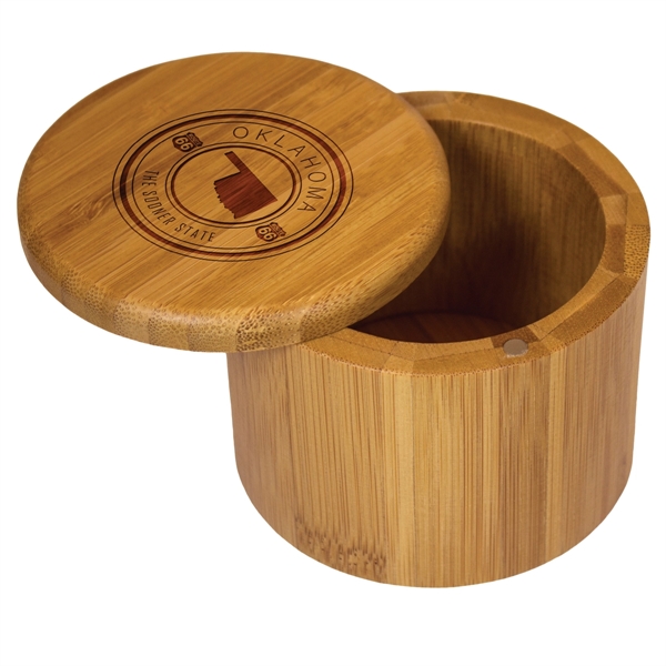 Our Salt & Storage Box is a must-have in the kitchen... from ASI 91565 Totally Bamboo