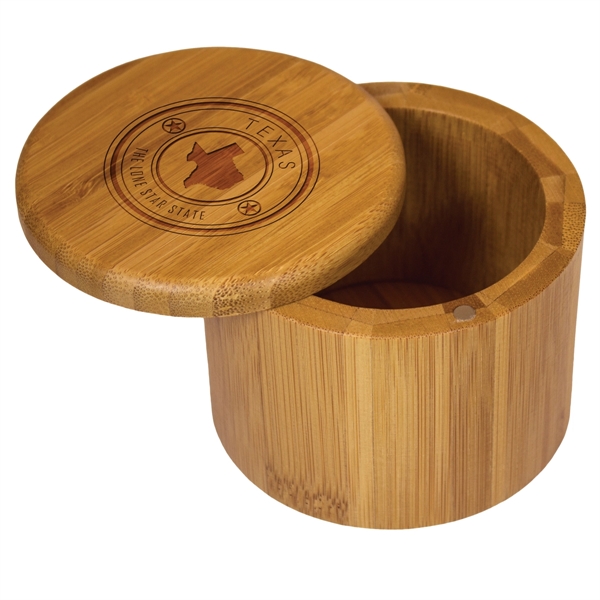 Our Salt & Storage Box is a must-have in the kitchen... from ASI 91565 Totally Bamboo