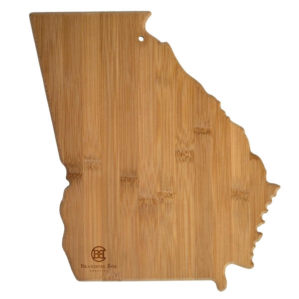 Georgioa shaped cutting board is great for vacation or travel gifts.... from ASI 91565 Totally Bamboo