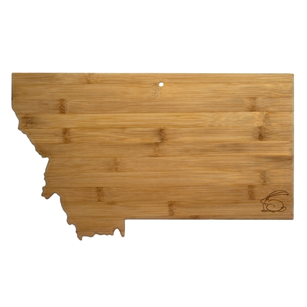 Montana State shaped cutting boards are great for vacation or travel... from ASI 91565 Totally Bamboo