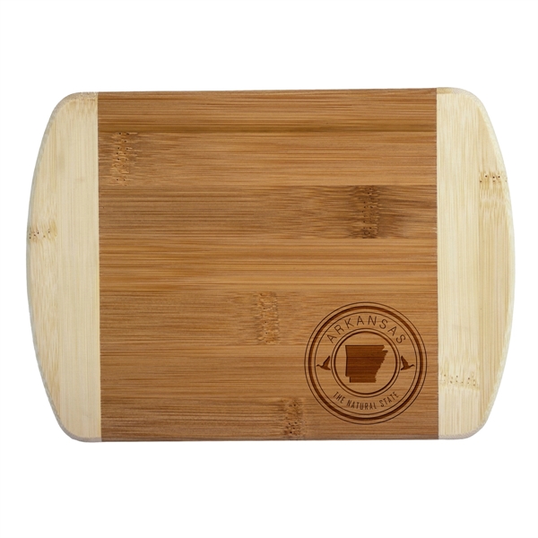 Crafted from renewable bamboo, this 2-tone Bamboo Cutting Bar Board is... from ASI 91565 Totally Bamboo
