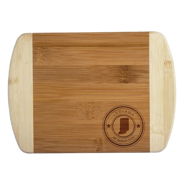 Crafted from renewable bamboo, this 2-tone Bamboo Cutting Bar Board is... from ASI 91565 Totally Bamboo