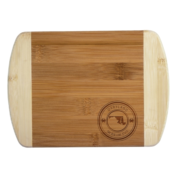Crafted from renewable bamboo, this 2-tone Bamboo Cutting Bar Board is... from ASI 91565 Totally Bamboo