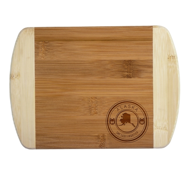 Crafted from renewable bamboo, this 2-tone Bamboo Cutting Bar Board is... from ASI 91565 Totally Bamboo