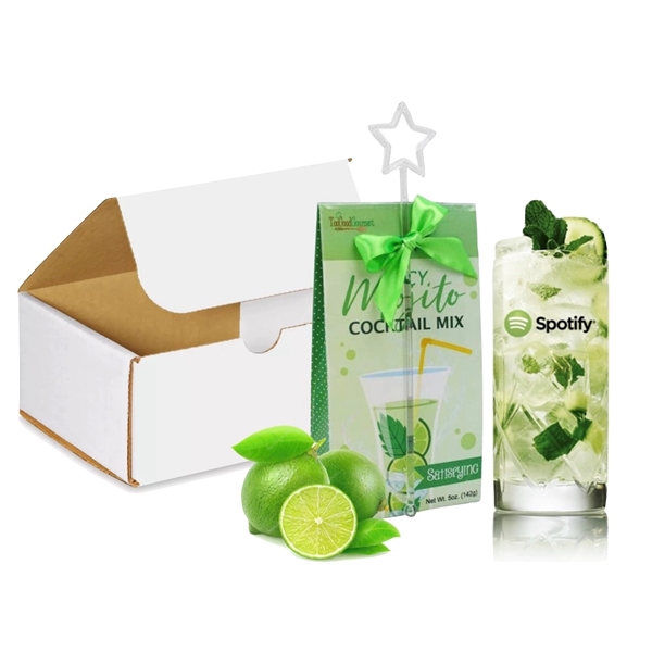 Mojito Drink Mix, mini muddler and drinking glass boxed... from ASI 89971 Stuff A Mug