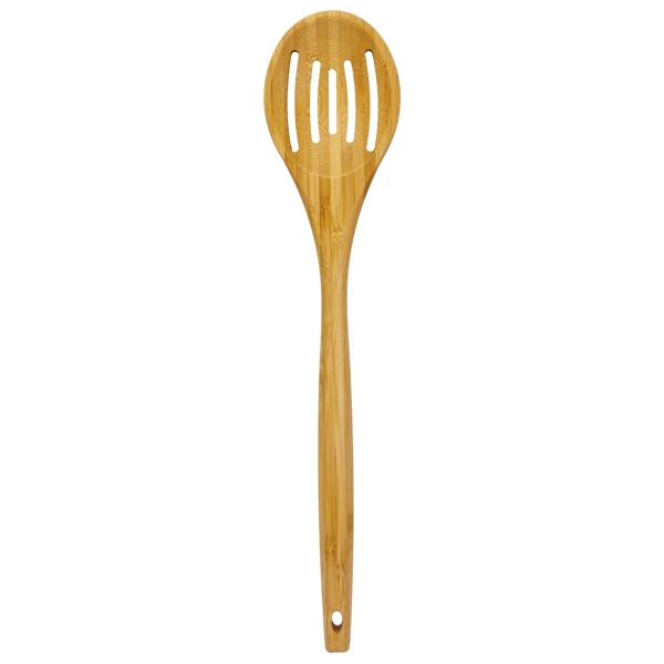 14" Bamboo slotted spoon.... from ASI 91565 Totally Bamboo