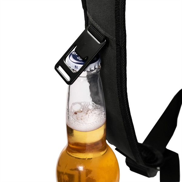 6 gallon cooler backpack made of polyester.... from ASI 61005 Hirsch Gift Inc