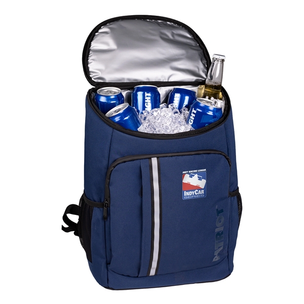 6 gallon cooler backpack made of polyester.... from ASI 61005 Hirsch Gift Inc