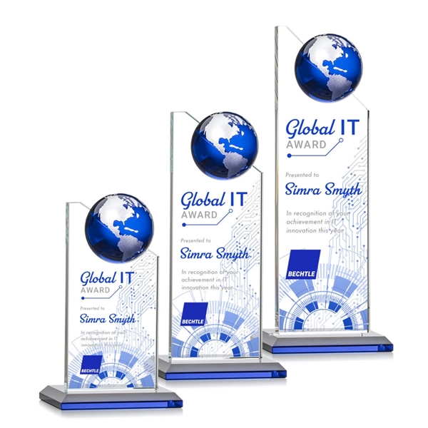 Arden VividPrint™ Award -  Blue Globe... from ASI 84592 St Regis Group / St Regis