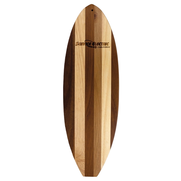 Surfboard Shiplap Cutting Board.... from ASI 91565 Totally Bamboo